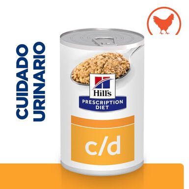 Hill's Prescription Diet Urinary Care c/d Pollo lata para perros